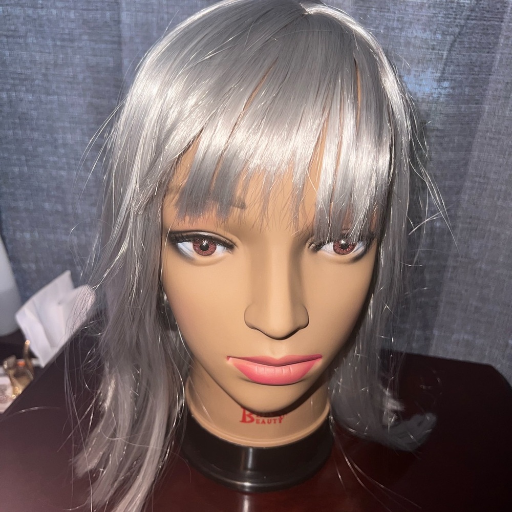 BEAUTIFUL SILVER WIG